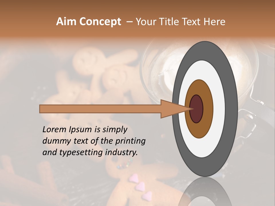 Still Life Coffee Christmas PowerPoint Template