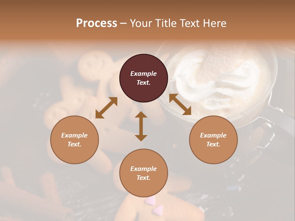 Still Life Coffee Christmas PowerPoint Template