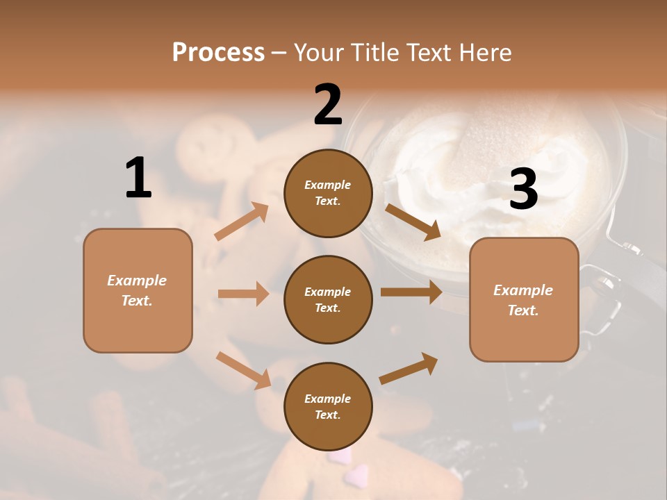 Still Life Coffee Christmas PowerPoint Template