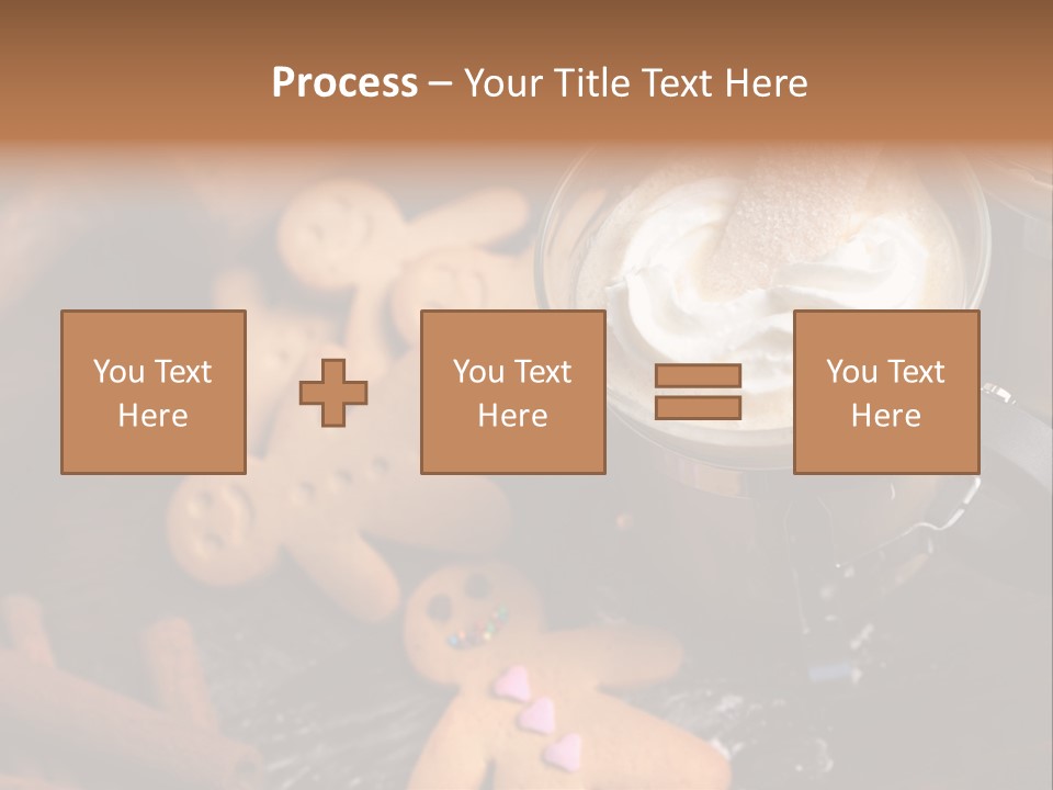 Still Life Coffee Christmas PowerPoint Template