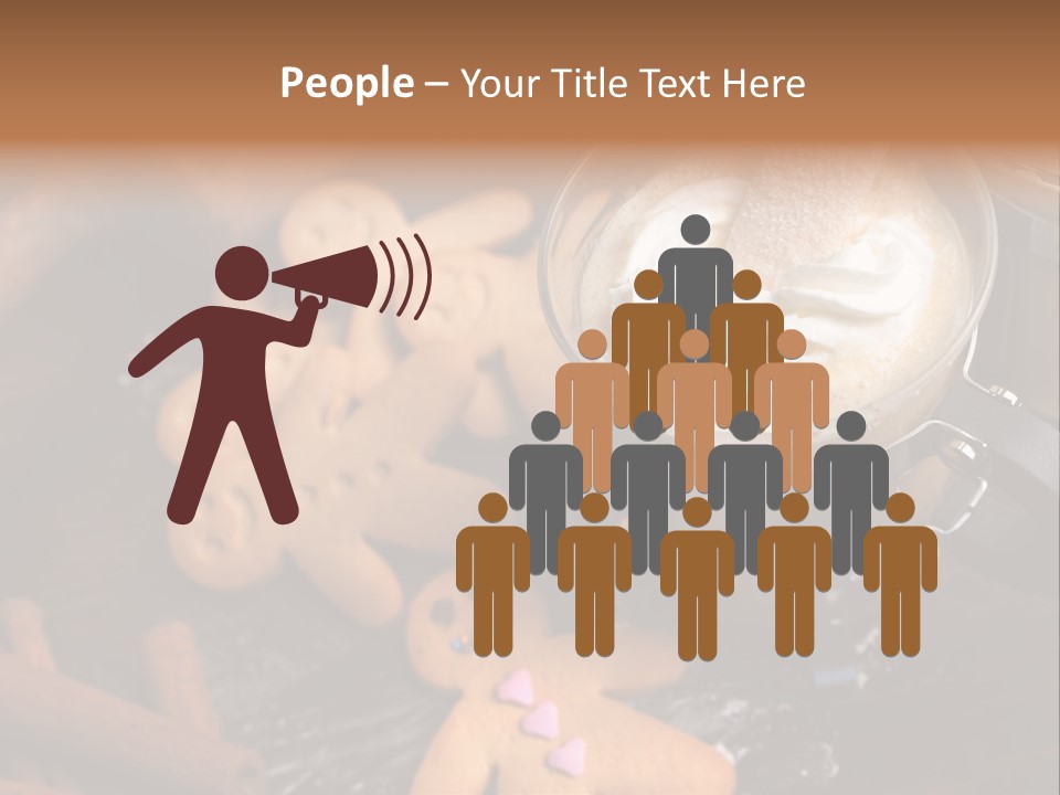 Still Life Coffee Christmas PowerPoint Template