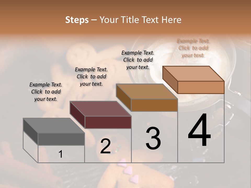 Still Life Coffee Christmas PowerPoint Template