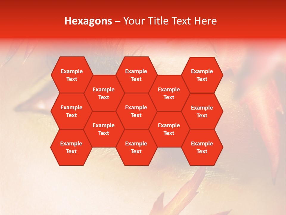 Make Up Autumn Smoky PowerPoint Template