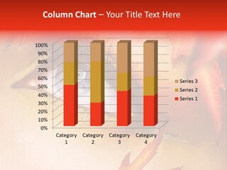 Make Up Autumn Smoky PowerPoint Template