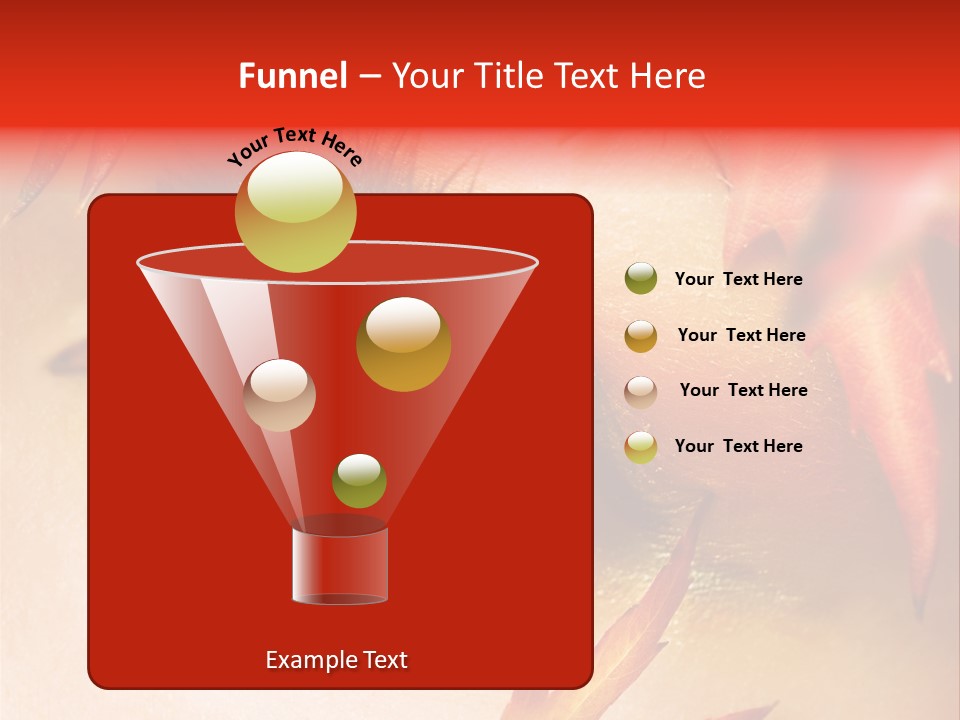 Make Up Autumn Smoky PowerPoint Template