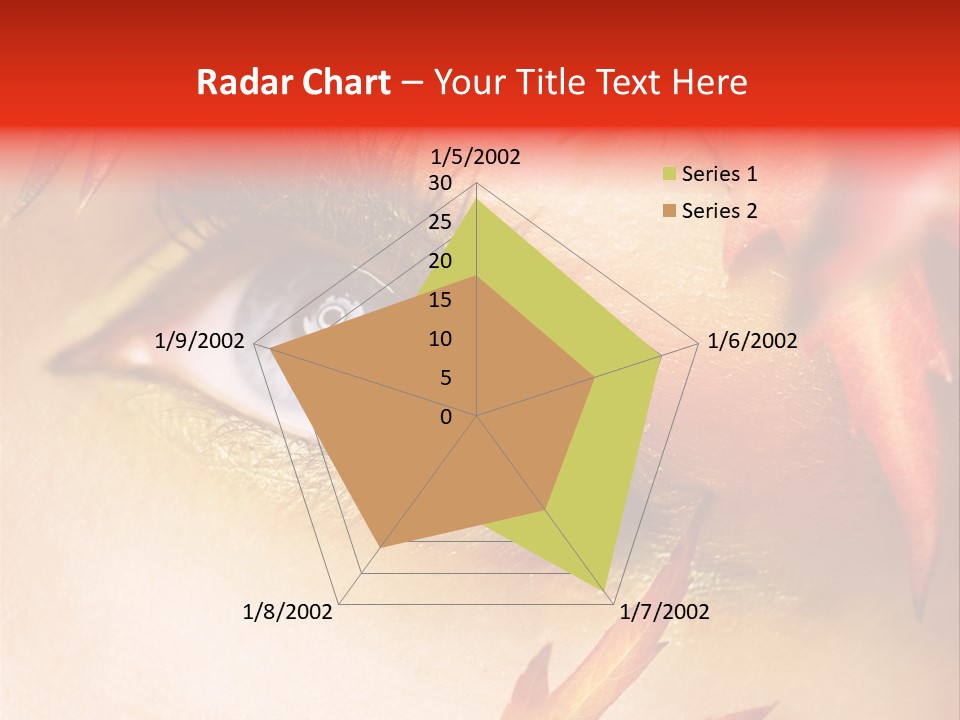 Make Up Autumn Smoky PowerPoint Template