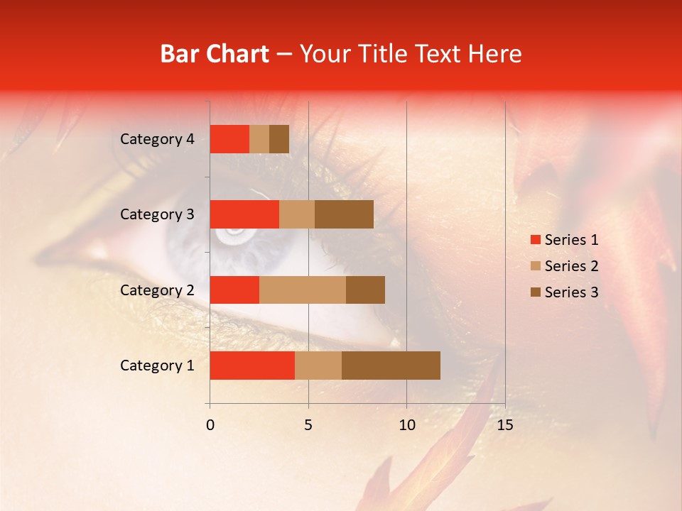 Make Up Autumn Smoky PowerPoint Template