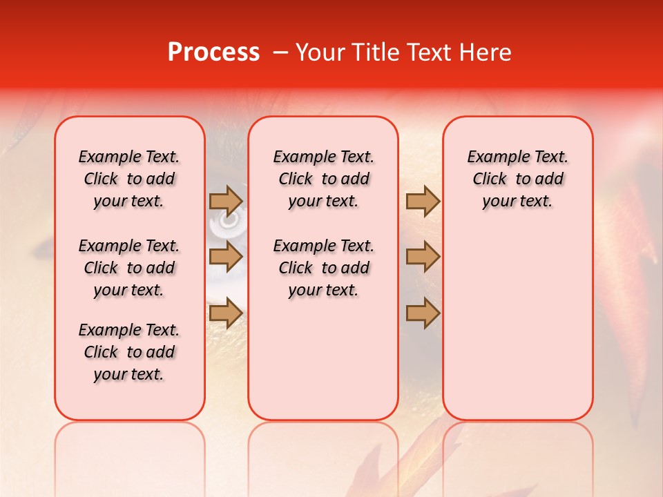 Make Up Autumn Smoky PowerPoint Template
