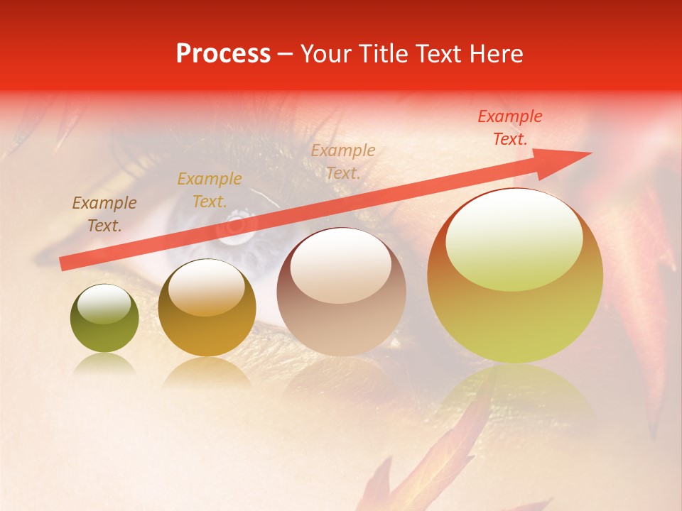 Make Up Autumn Smoky PowerPoint Template