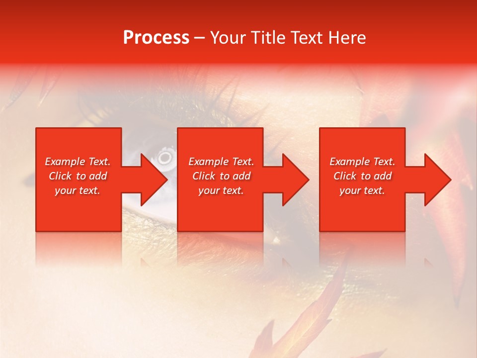 Make Up Autumn Smoky PowerPoint Template