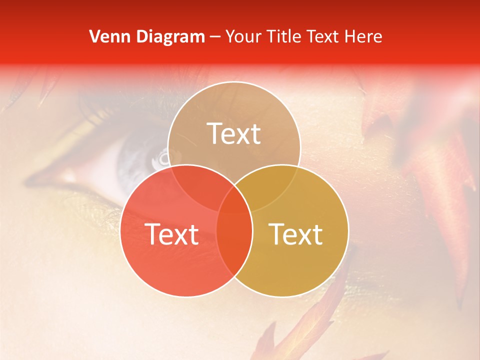 Make Up Autumn Smoky PowerPoint Template