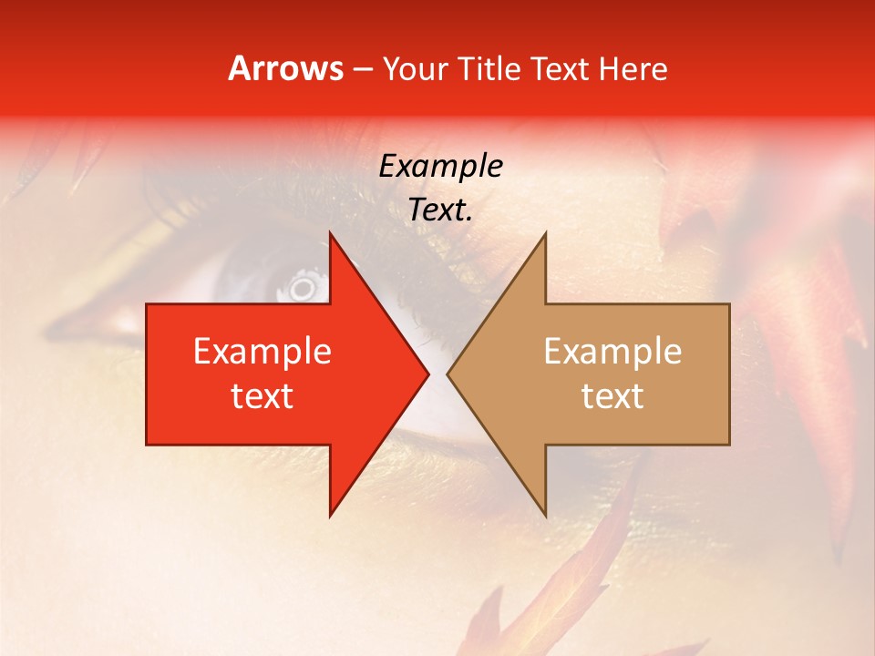 Make Up Autumn Smoky PowerPoint Template