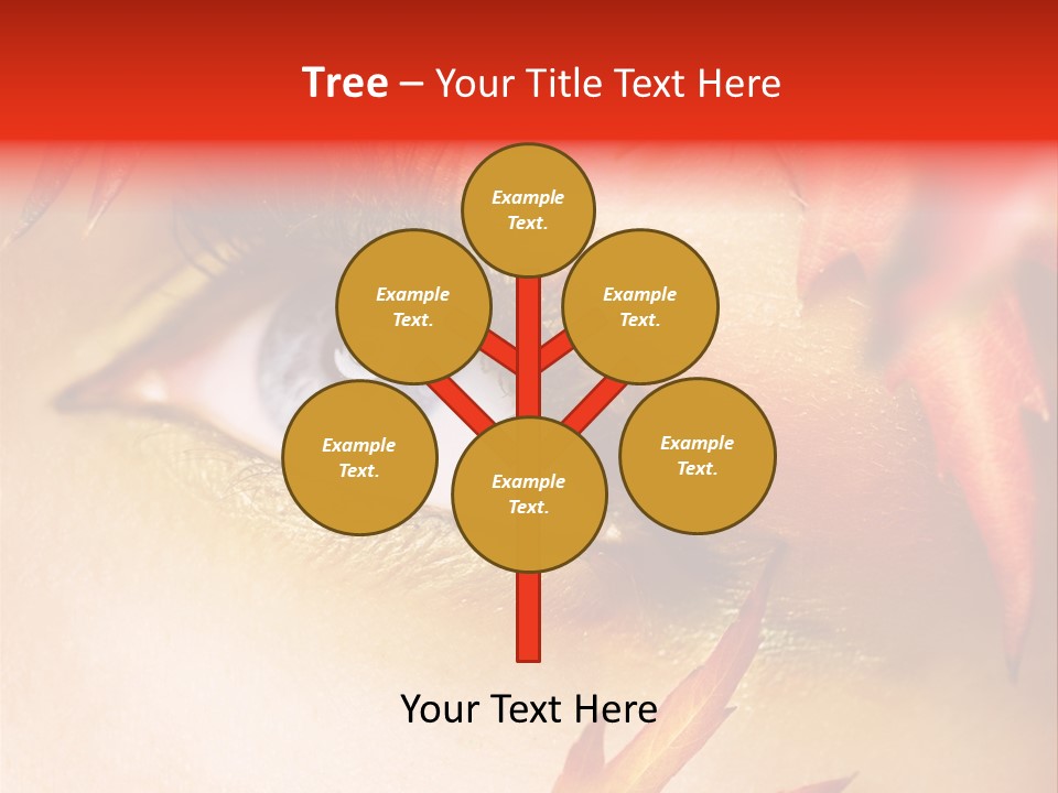 Make Up Autumn Smoky PowerPoint Template