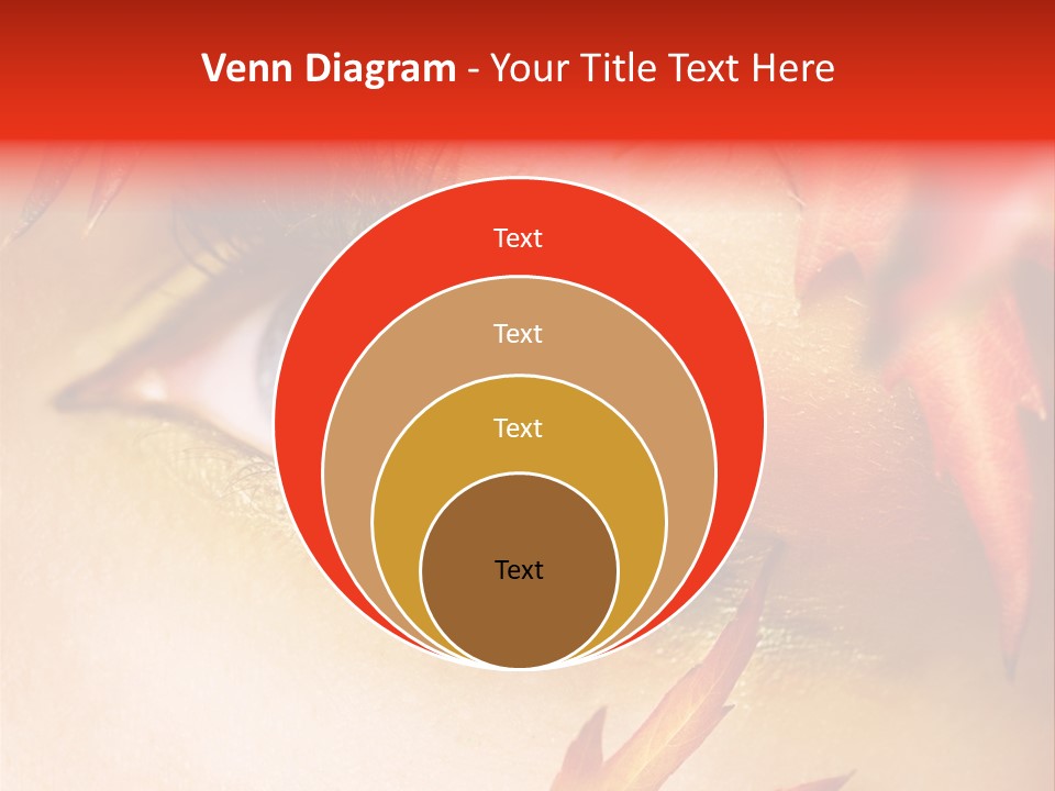 Make Up Autumn Smoky PowerPoint Template