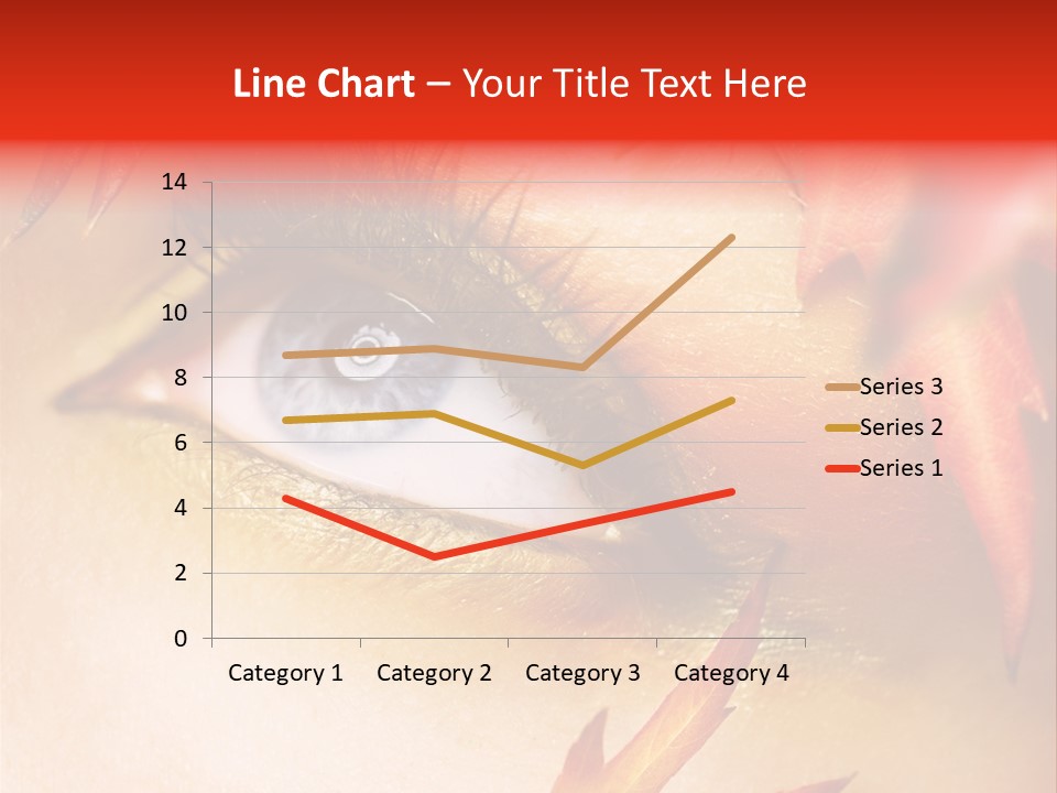 Make Up Autumn Smoky PowerPoint Template