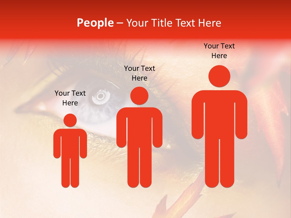 Make Up Autumn Smoky PowerPoint Template