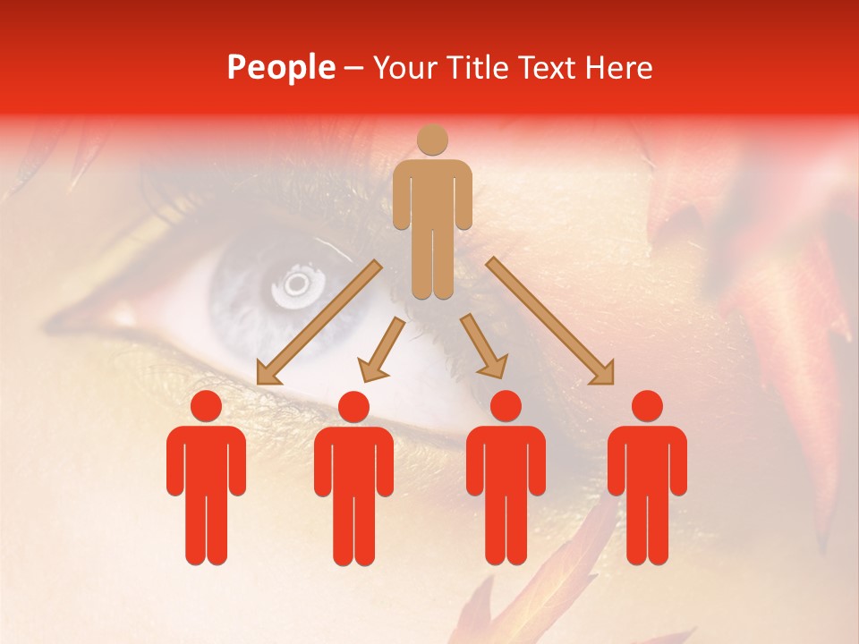 Make Up Autumn Smoky PowerPoint Template