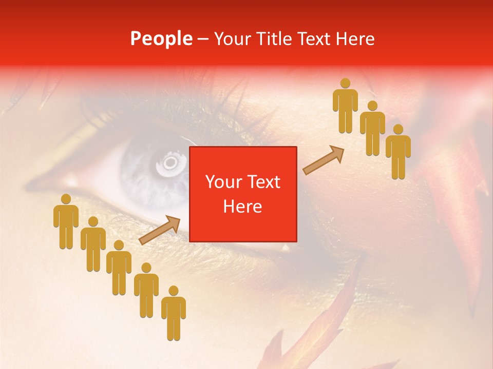 Make Up Autumn Smoky PowerPoint Template