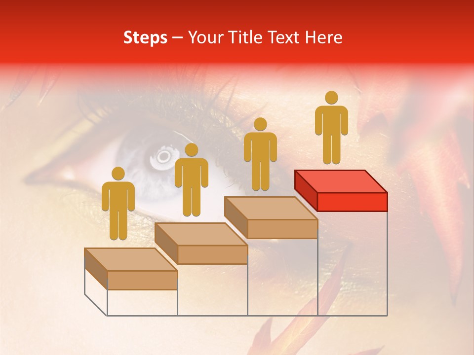 Make Up Autumn Smoky PowerPoint Template