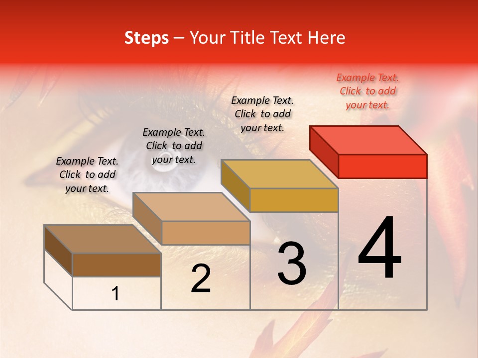 Make Up Autumn Smoky PowerPoint Template