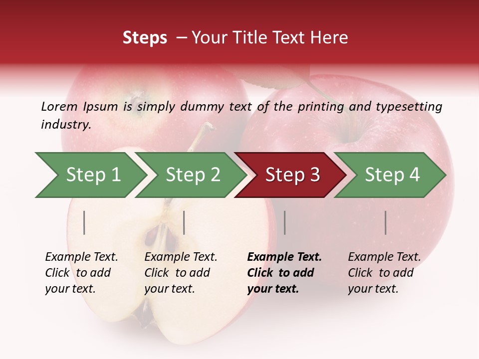 Bright Isolated Green PowerPoint Template