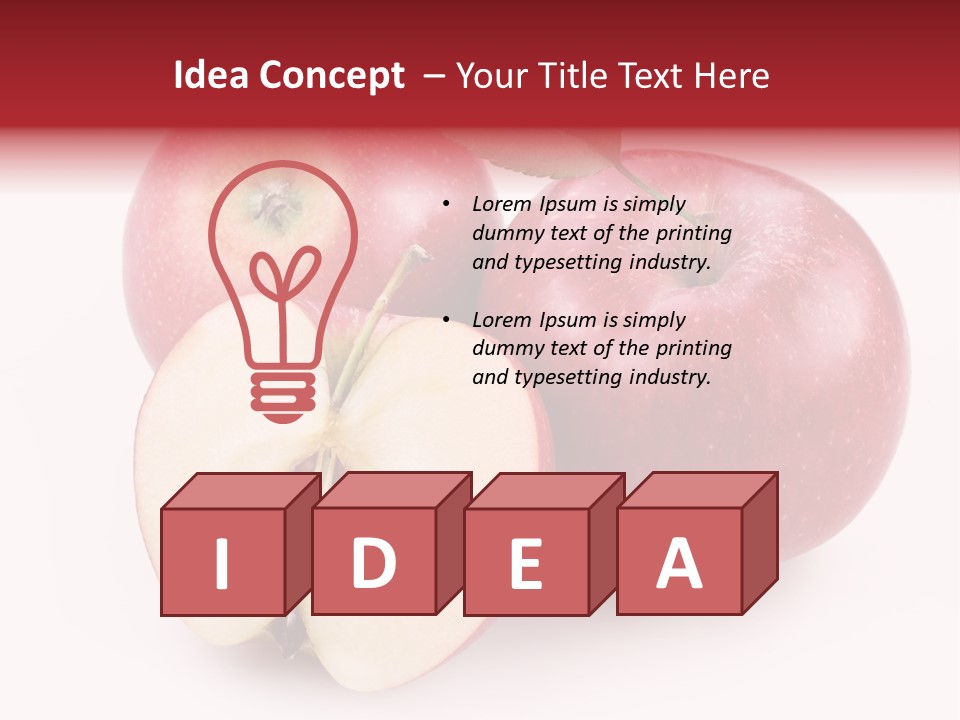 Bright Isolated Green PowerPoint Template