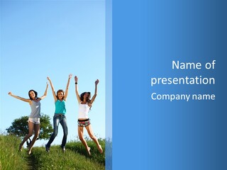 Summer Nature Field PowerPoint Template