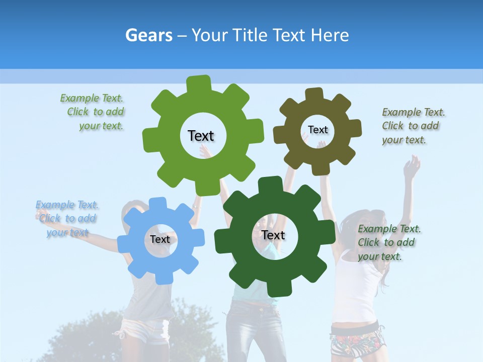 Summer Nature Field PowerPoint Template