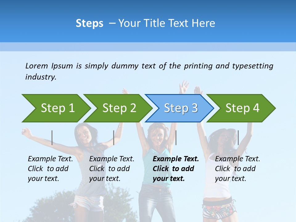 Summer Nature Field PowerPoint Template
