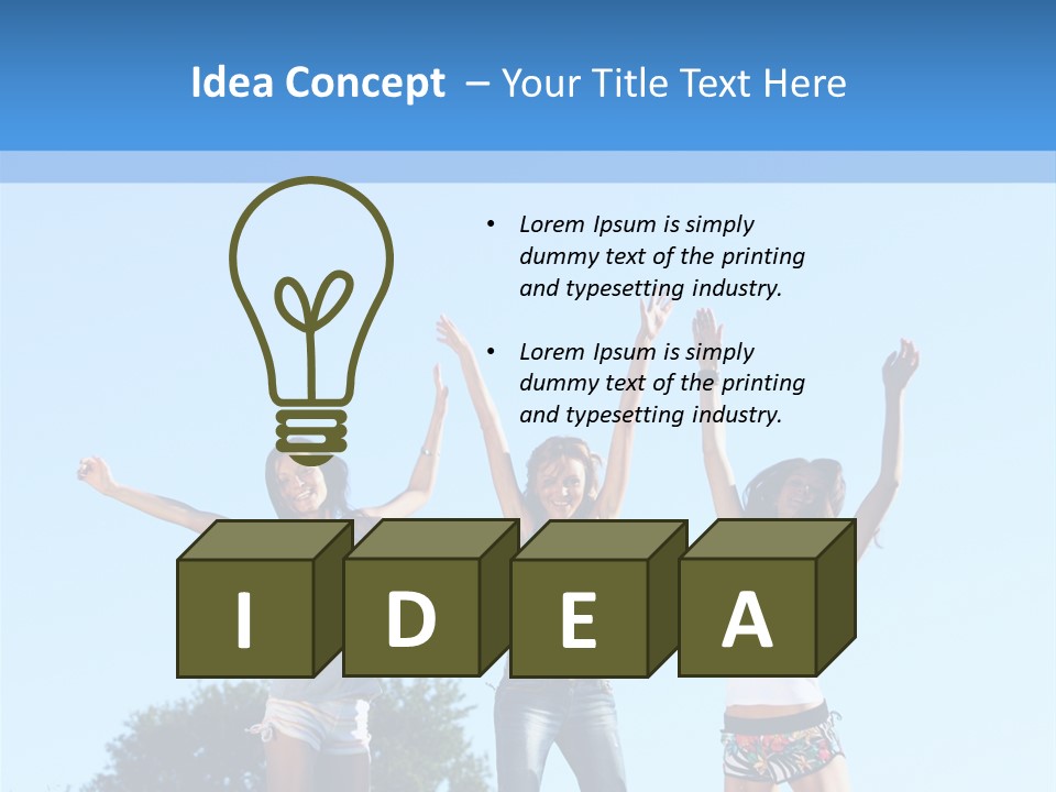 Summer Nature Field PowerPoint Template