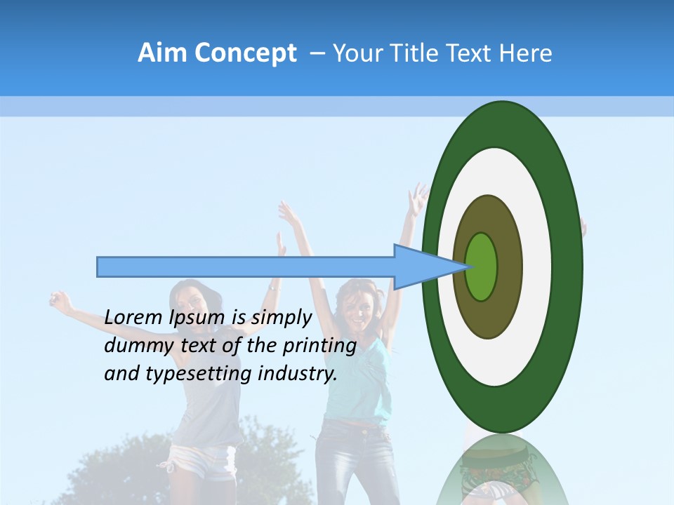 Summer Nature Field PowerPoint Template