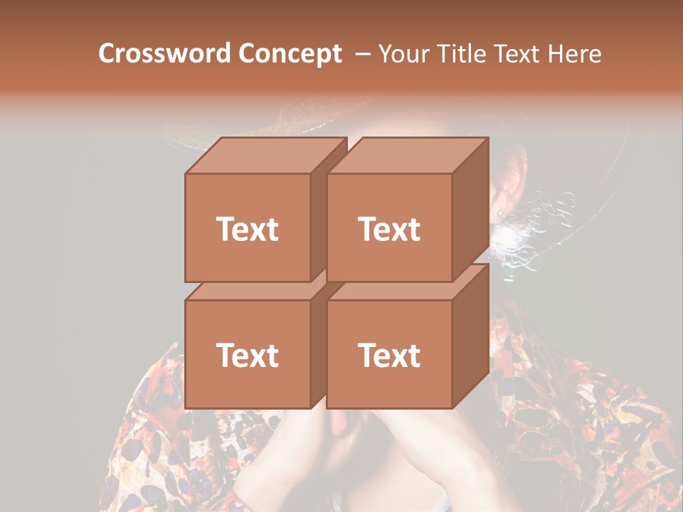 Smile Woman Person PowerPoint Template