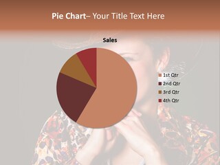 Smile Woman Person PowerPoint Template