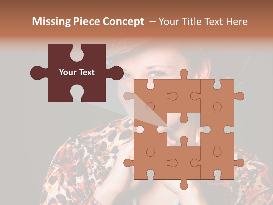 Smile Woman Person PowerPoint Template