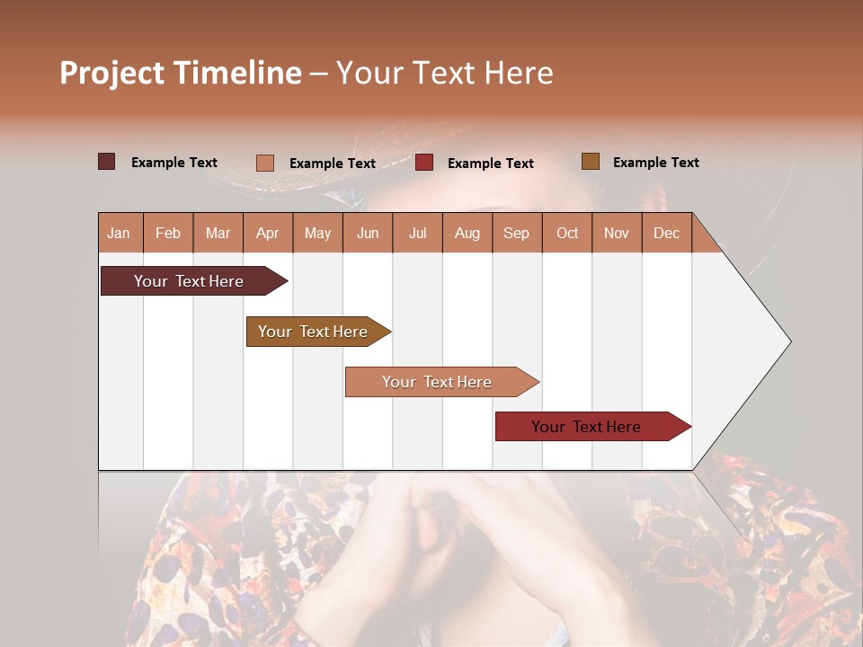 Smile Woman Person PowerPoint Template