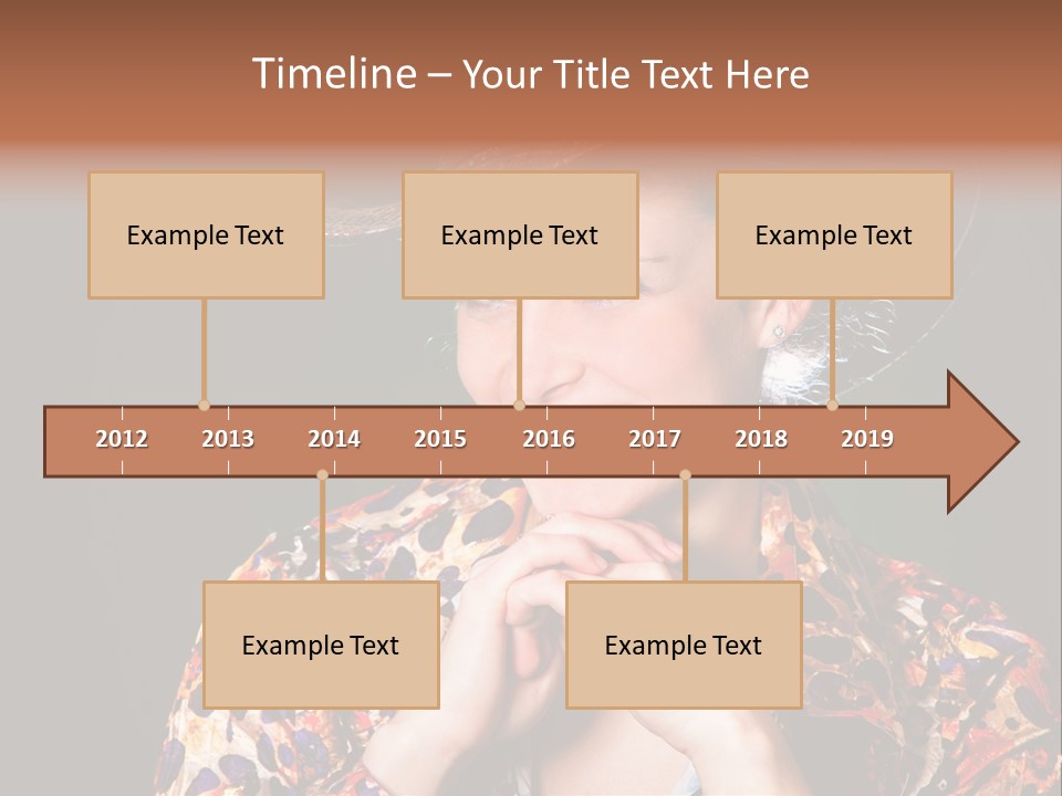 Smile Woman Person PowerPoint Template