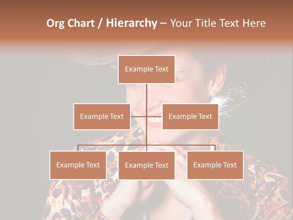 Smile Woman Person PowerPoint Template