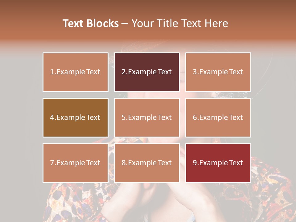 Smile Woman Person PowerPoint Template