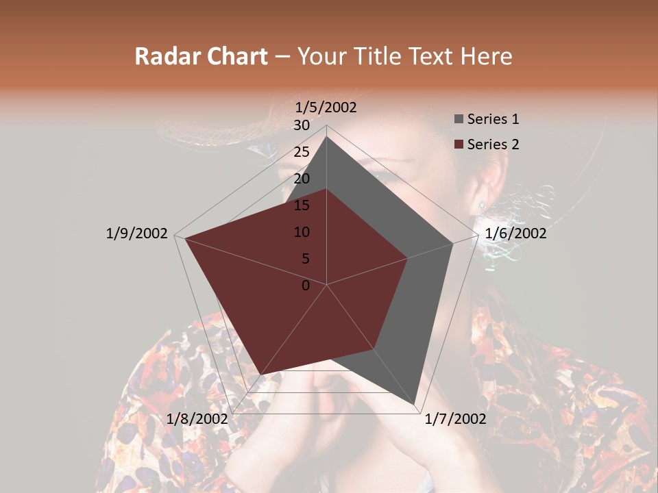 Smile Woman Person PowerPoint Template