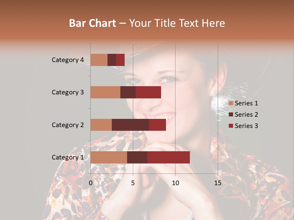 Smile Woman Person PowerPoint Template