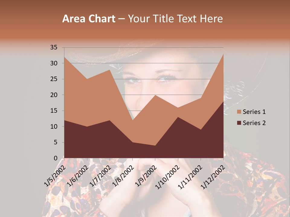 Smile Woman Person PowerPoint Template