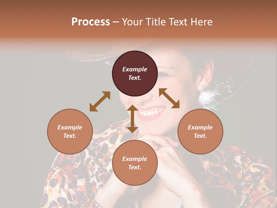 Smile Woman Person PowerPoint Template