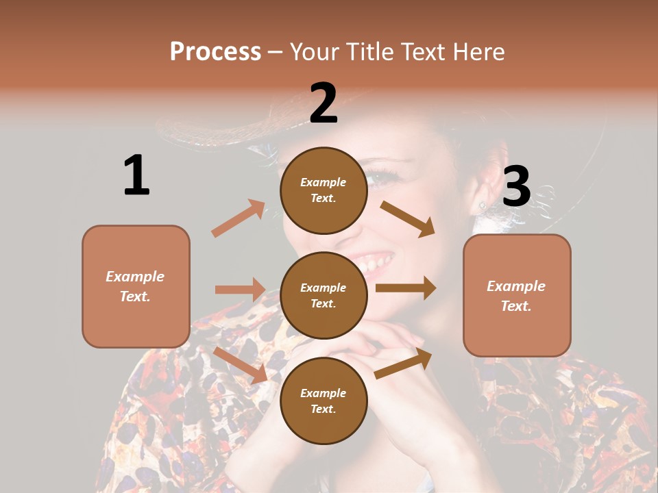 Smile Woman Person PowerPoint Template