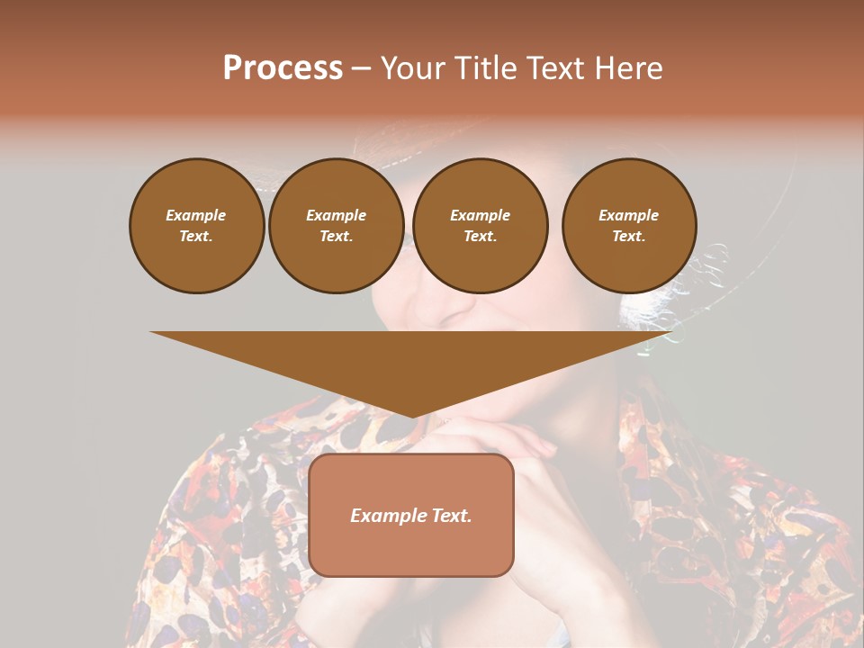 Smile Woman Person PowerPoint Template