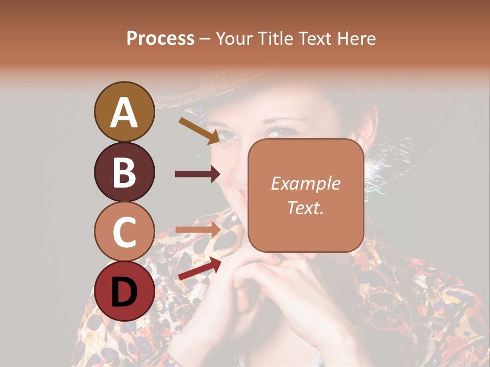 Smile Woman Person PowerPoint Template