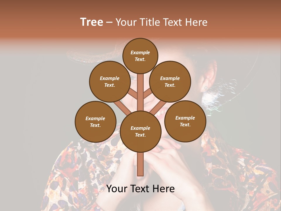 Smile Woman Person PowerPoint Template