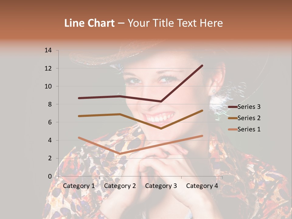 Smile Woman Person PowerPoint Template