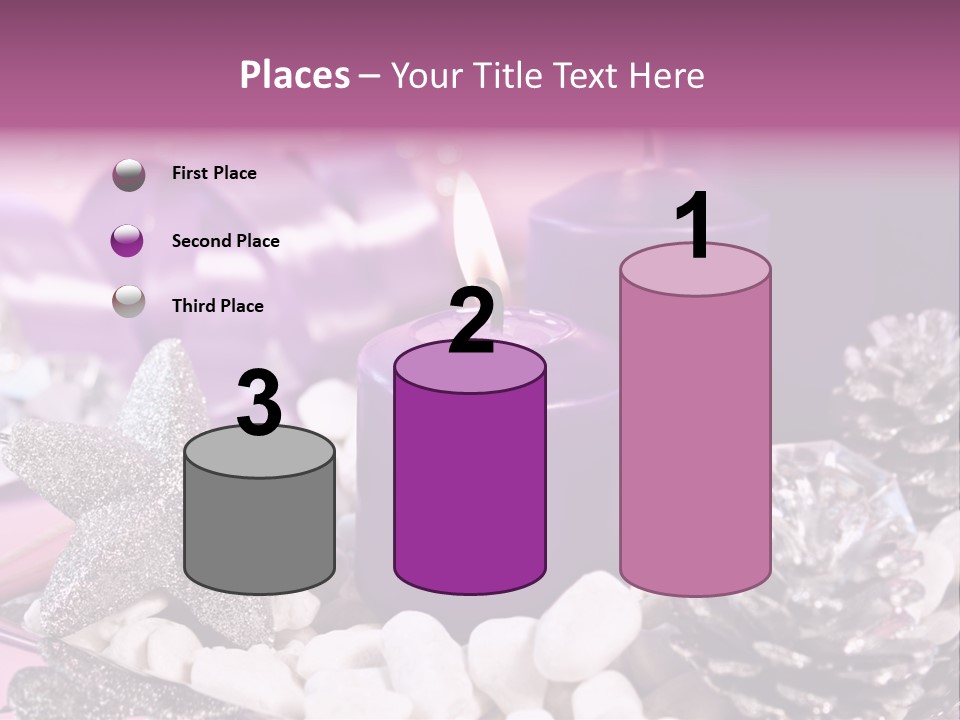 Schmuck Deko Tischdekoration PowerPoint Template