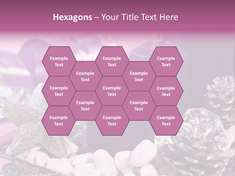 Schmuck Deko Tischdekoration PowerPoint Template