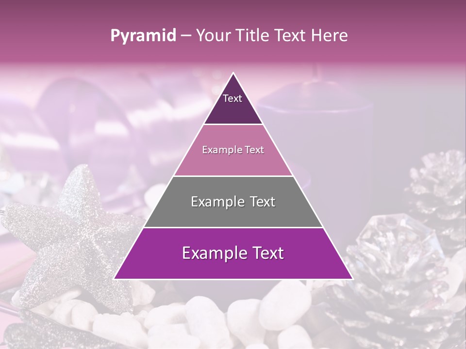 Schmuck Deko Tischdekoration PowerPoint Template